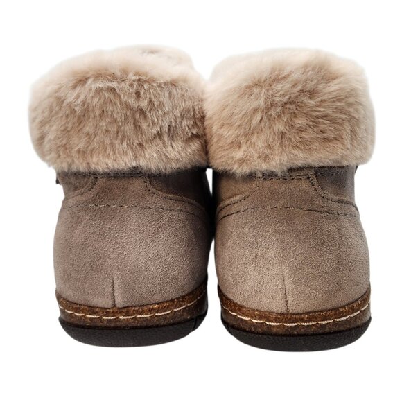 Earth Women's ERIC Casual Bootie Grey 9W Leather Suede Upper - Picture 5 of 7